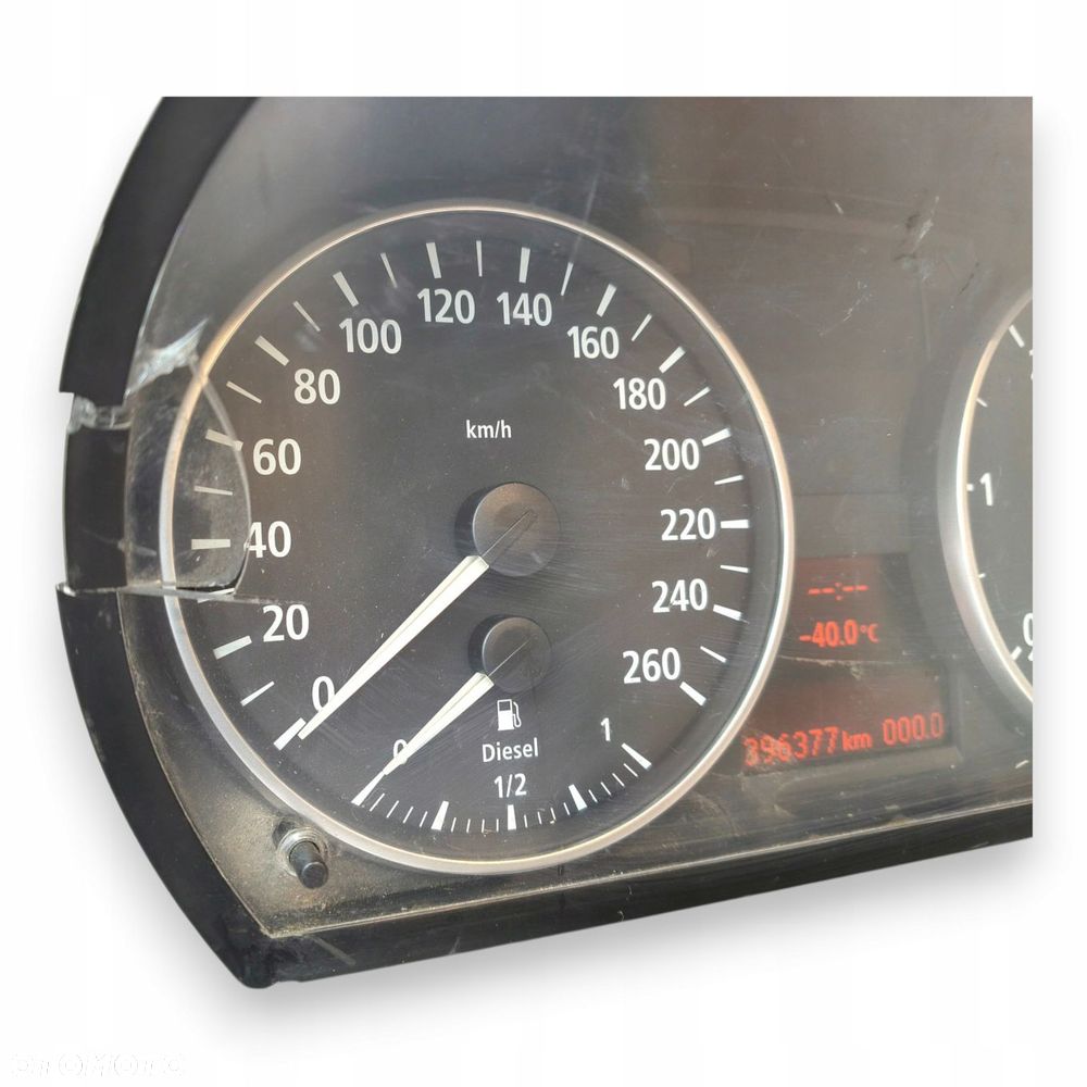 LICZNIK ZEGARY 9110205-03 BMW E90 E91 E92 2.0 D Diesel 396 337km europa - 6