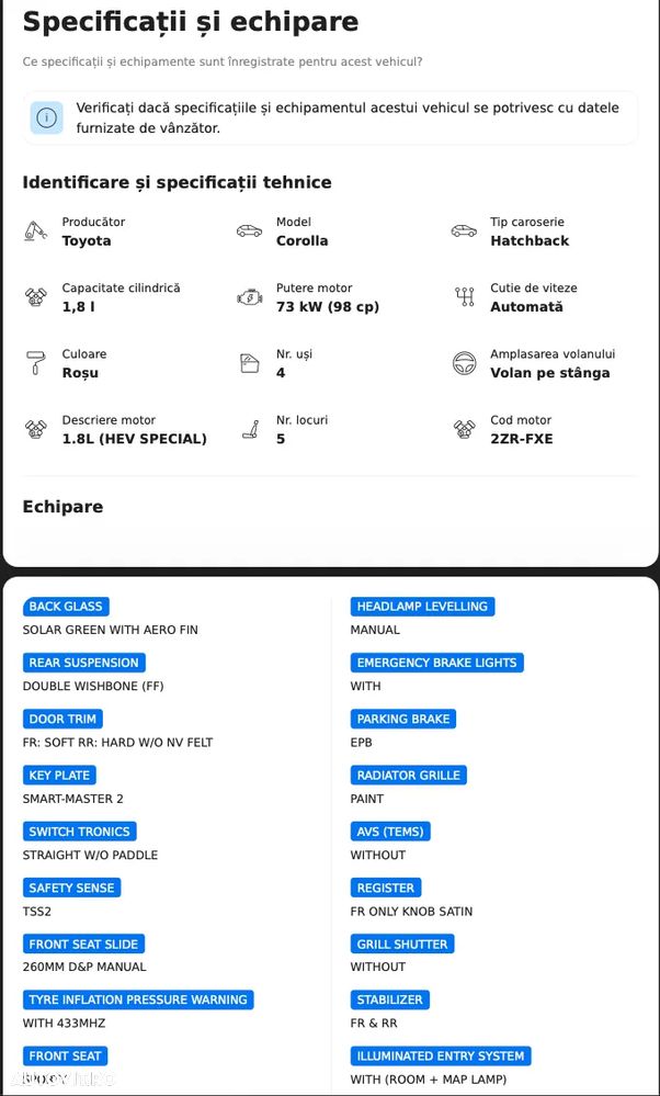 Toyota Corolla 1.8 Hybrid Comfort - 14