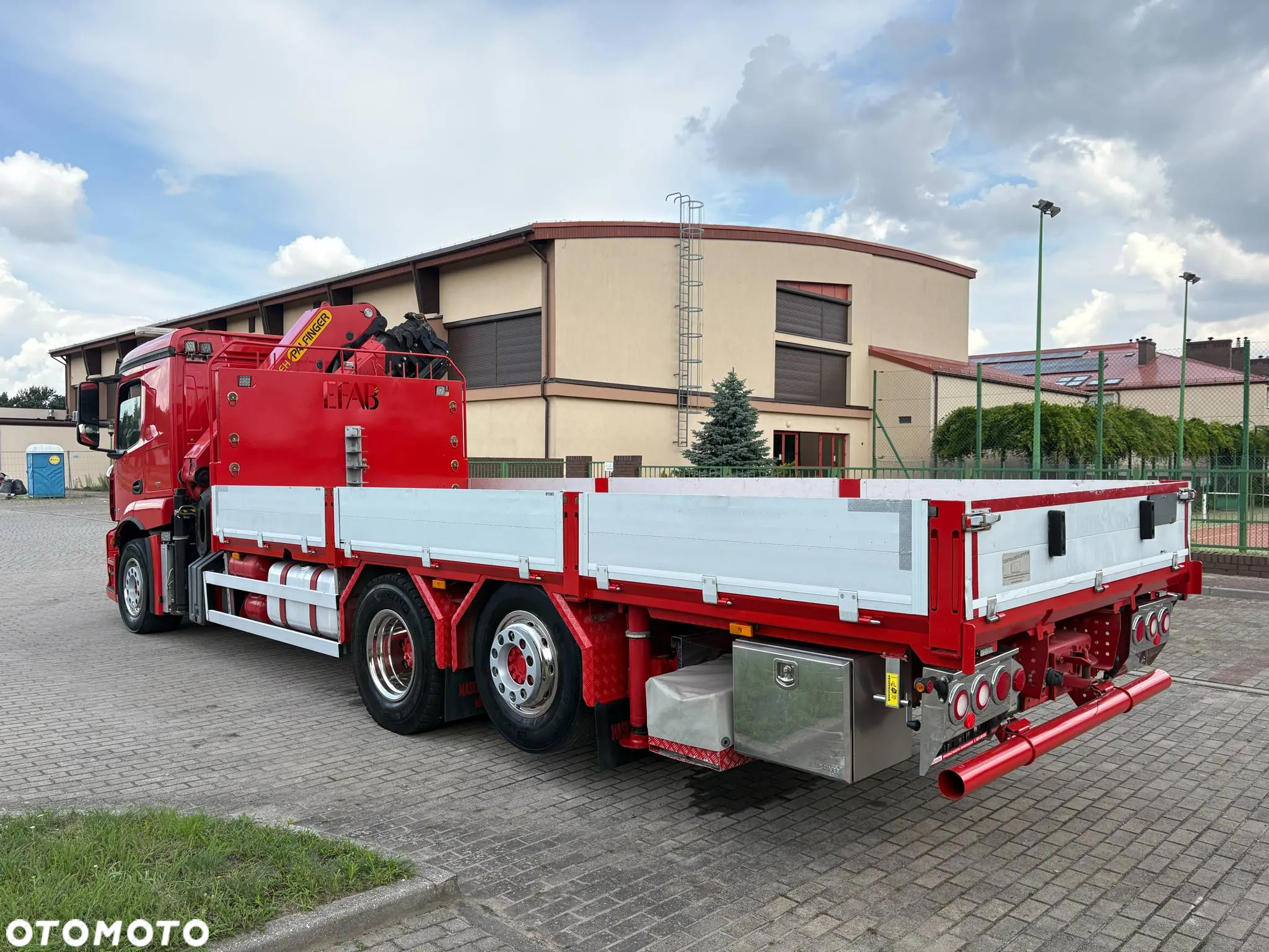 Mercedes-Benz ACTROS 2543 6x2 HDS PALFINGER 26002 ŻURAW CRANE - 2