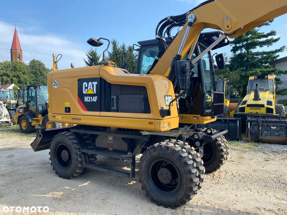 Caterpillar CAT M314F, ROTOTILT, 2019 ROK, 7000 MTH, SYSTEM NIWELACJI 3D TRIMBLE EARTHWORKS, Z NIEMIEC, PIĘKNY STAN, - 12