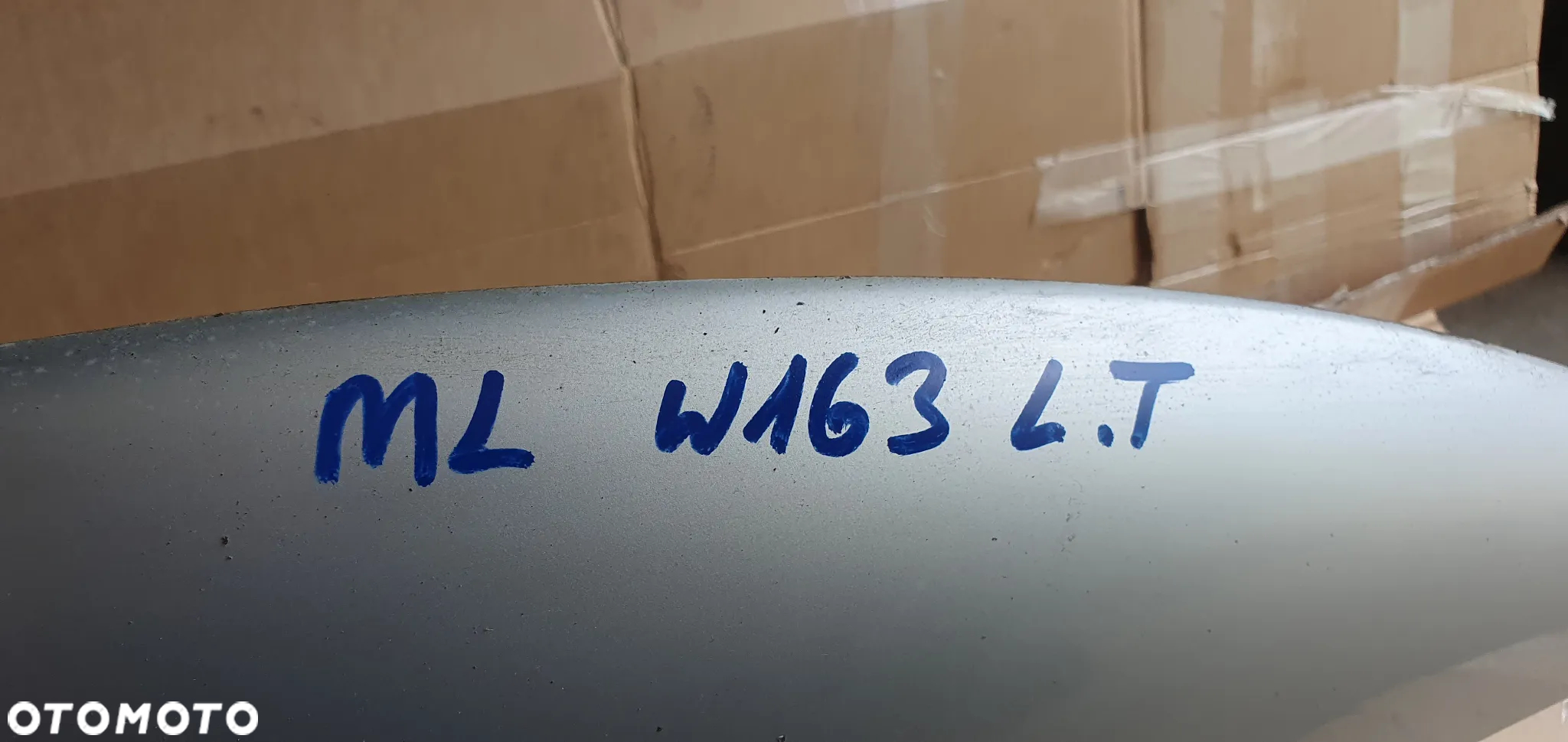 Listwa ozdobna błotnika lewy tył tylna lewa AMG Mercedes ML W163 Lift A1636903340 - 6