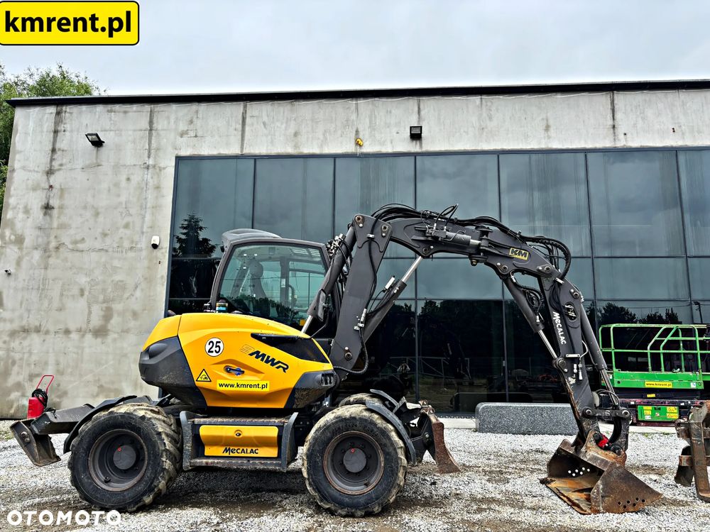 Mecalac 9 MWR KOPARKA KOŁOWA 2019R | 11 MWR, 15 MWR, KOMATSU PW 98, TEREX TW 95 110, WACKER NEUSON 100, YANMAR - 4