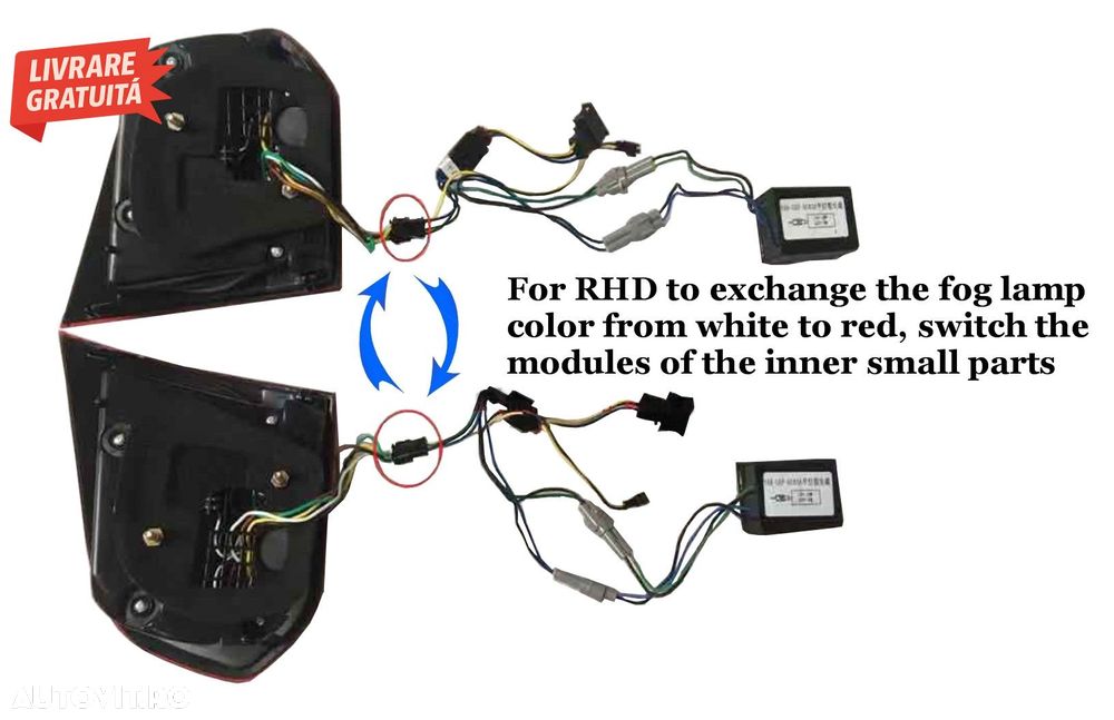 Stopuri Full LED VW Golf 6 VI (2008-2013) GTI R20 Design- livrare gratuita - 11