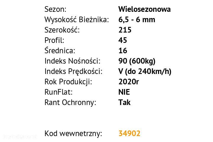 Opony Hankook Hankook Kinergy 4S H740 215/45 R16 - 3