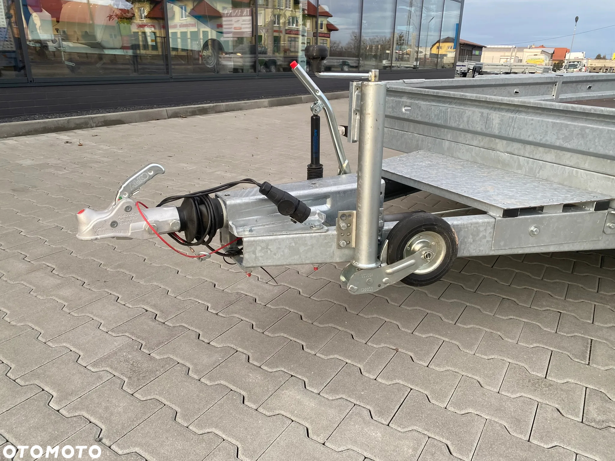 Niewiadów KOPARKA 3500kg pod minikoparki laweta przyczepa - 3