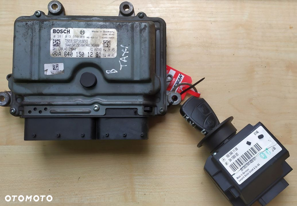 MERCEDES sterownik komputer ECU 6401501291 zestaw stacyjka klucz B 245 a 169