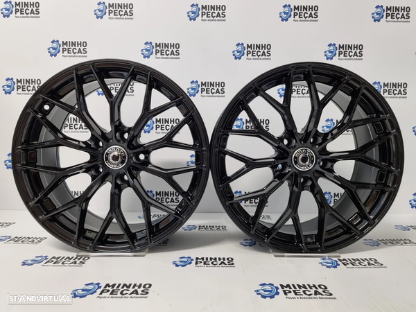 Jantes Wrath (WF-16) em 18 (5x120) Preto Brilho
