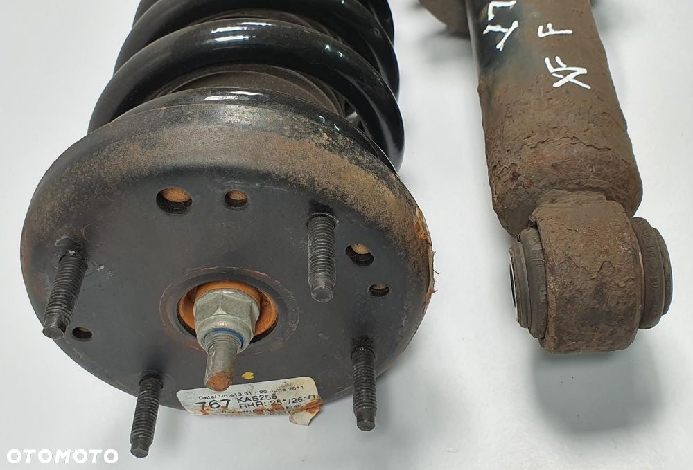 AMORTYZATORY SPRĘŻYNY TYŁ TYLNE JAGUAR XF X250 8X23-80-AC PARA - 3