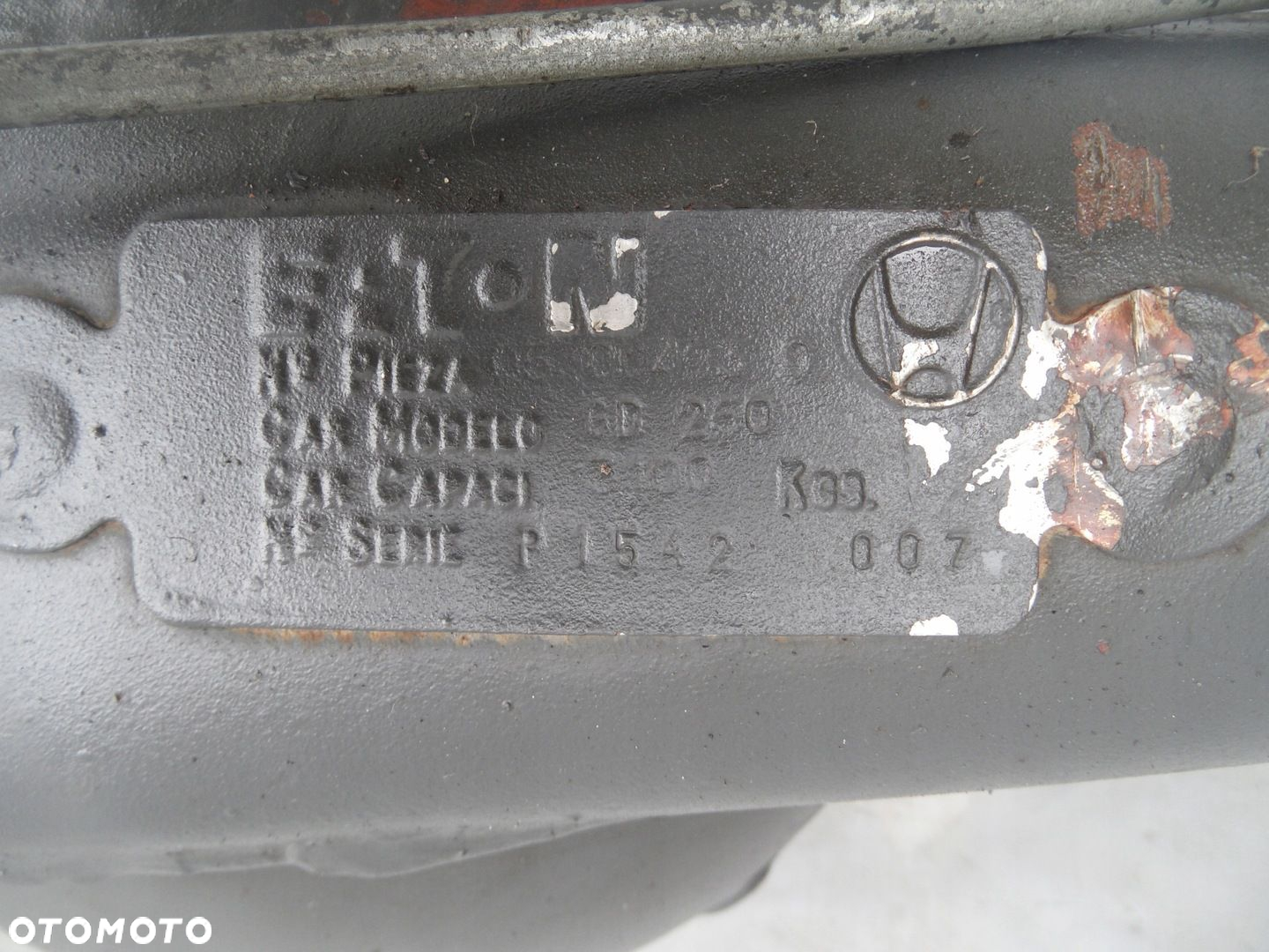 MOST TYŁ TYLNY NISSAN ATLEON GD260 3.89 35/9 - 6