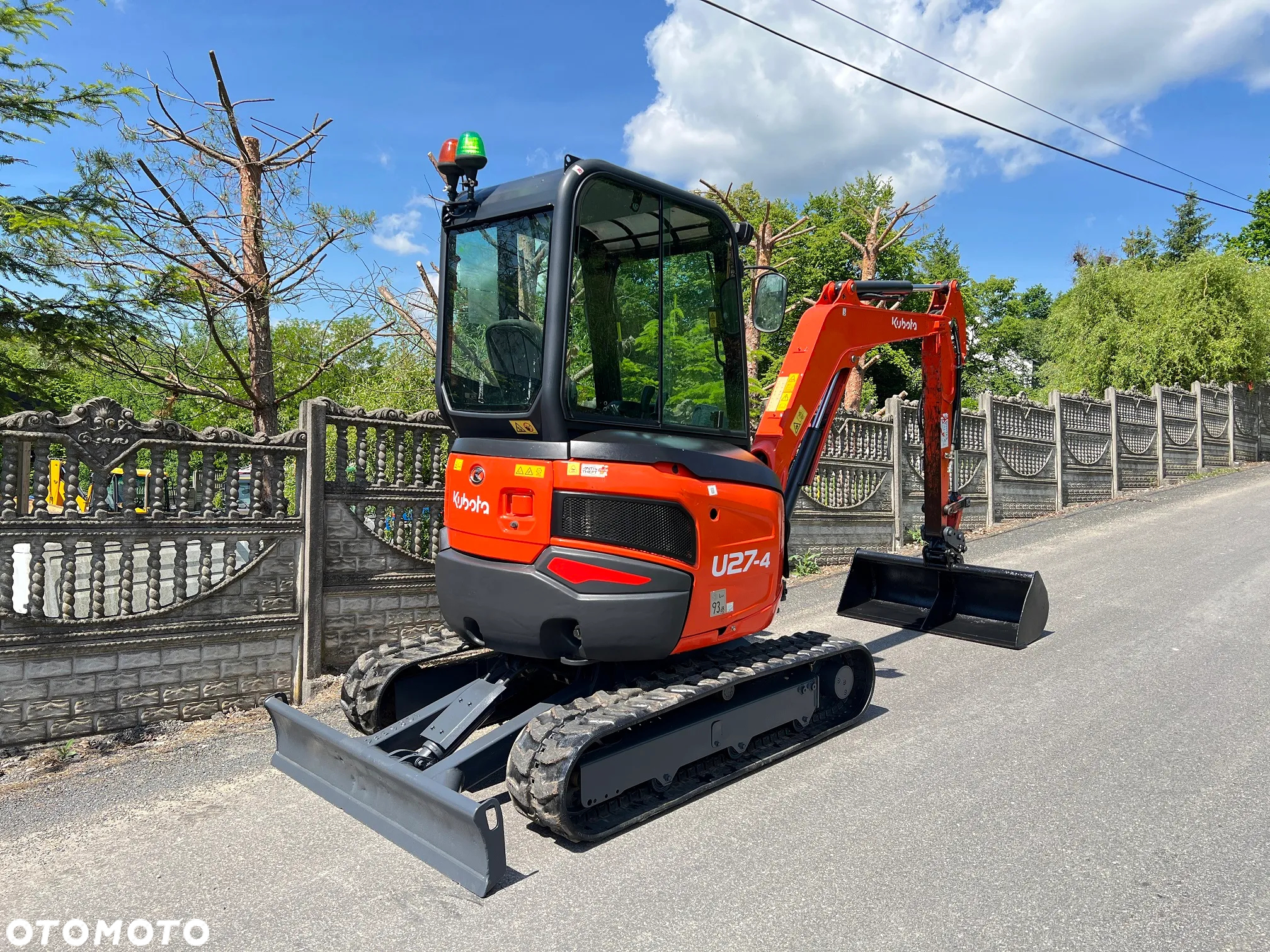 Kubota U27-4 * Mini Koparka Kubota U27 * 3 Tony * Zerowy Obrys * Stan IDEALNY * - 4