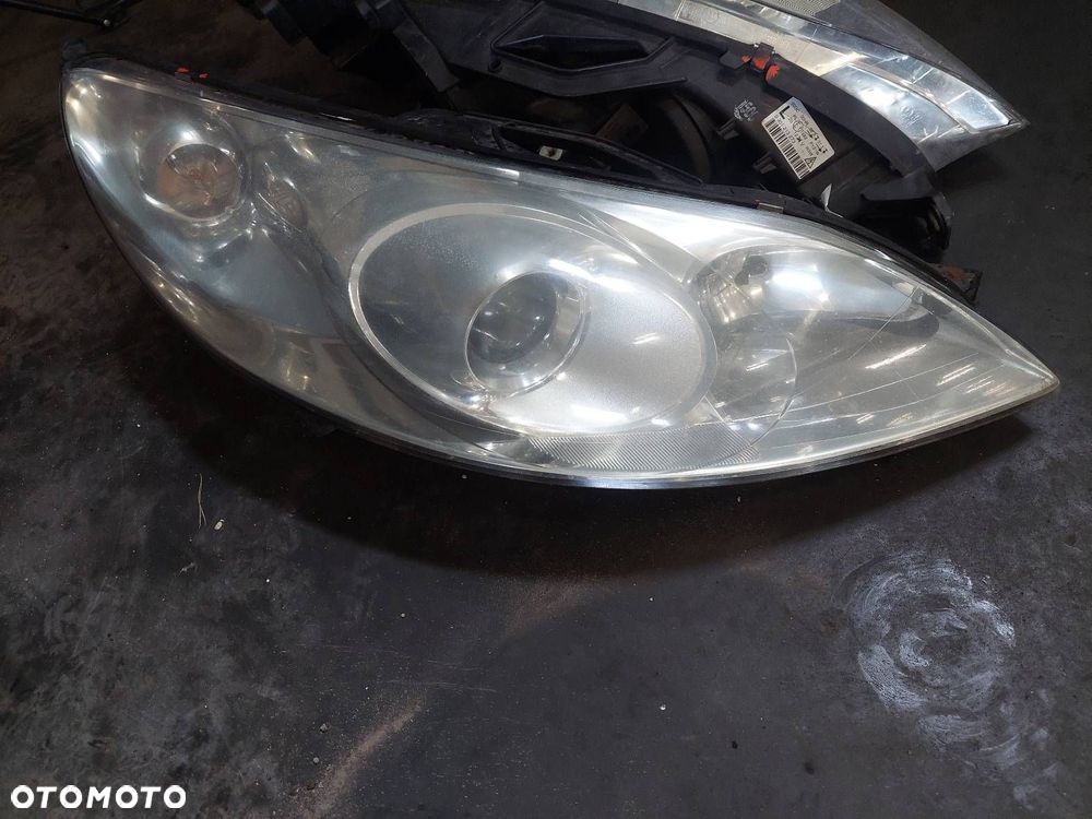 KOMPLETNY PRZÓD MASKA ZDERZAK BŁOTNIKI LAMPY BELKA PEUGEOT 407 I EZRC - 4