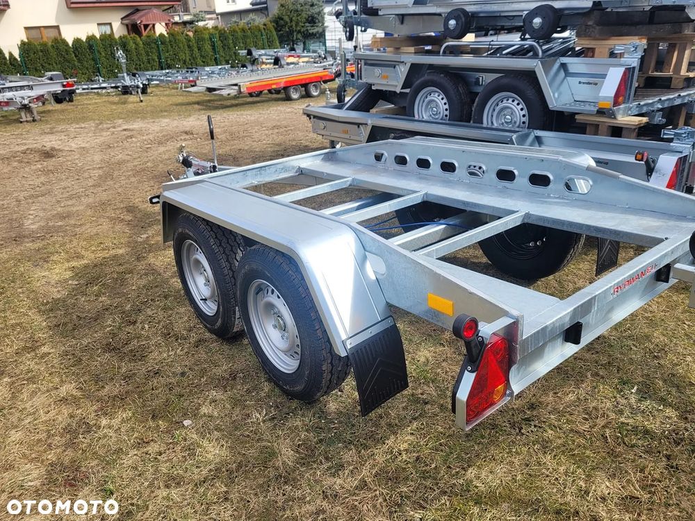 Rydwan Przyczepa pod agregat, agregatowa 300x125cm mocna dwuosiowa NOWA - 4