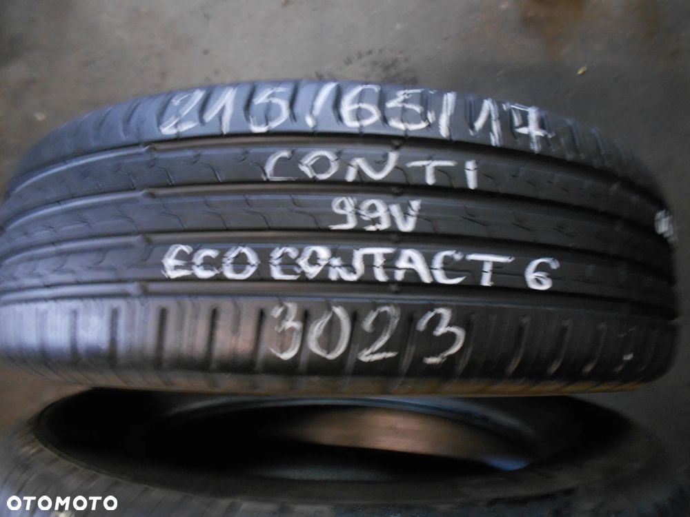 OPONY 215/65R17 CONTINENTAL ECO CONTACT 6 DOT 3023 7MM - 4