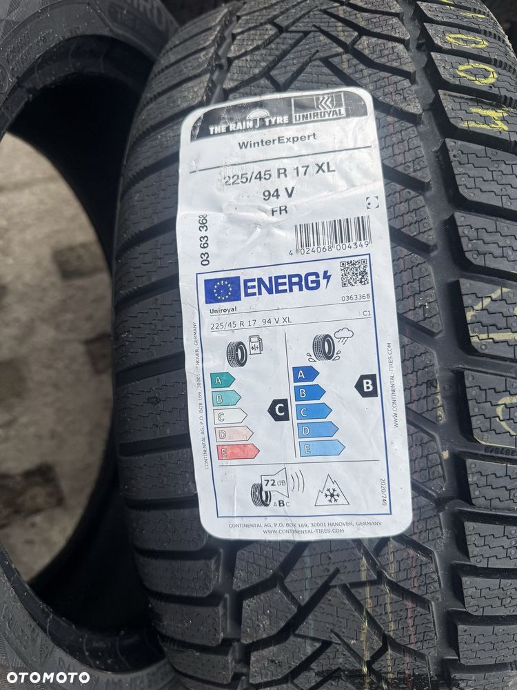 Nowe opony zimowe 225/45/17 Uniroyal 2025r - 3