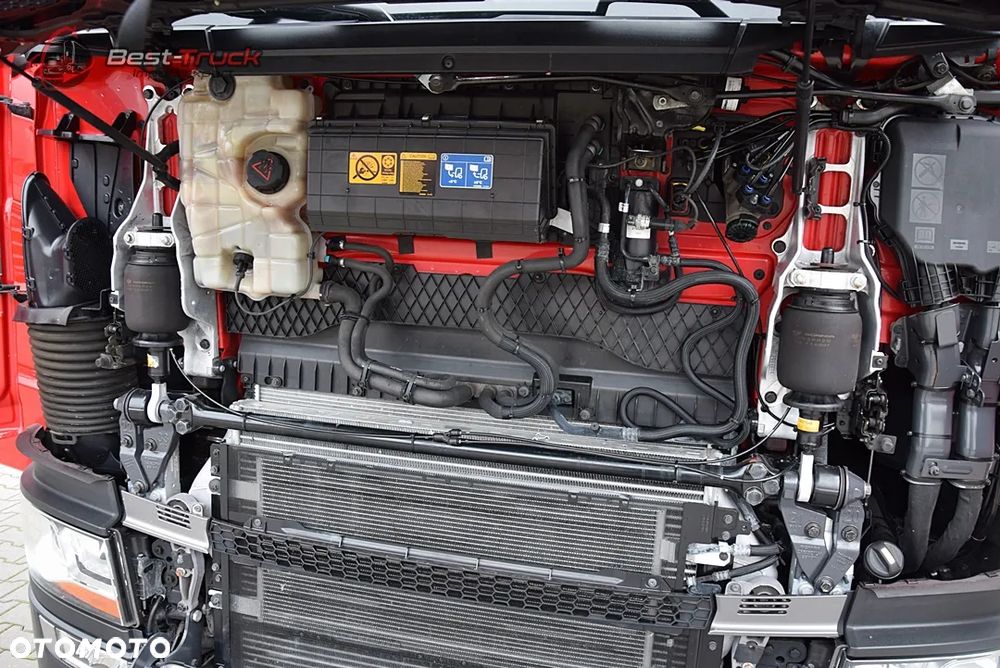 Scania R450 / CAŁA NA PODUSZKACH / RAMA STANDARD /  JEDNOSTKA BWE + PTO / - 24