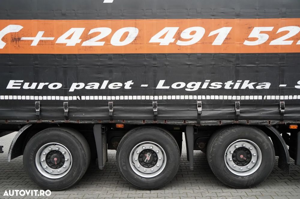 Kögel CORTINĂ KOGEL / MEGA / PUNȚĂ CULISANTĂ / PUNȚI SAF / ACOPERIȘ CULISANT / PLATFORMĂ JOSĂ - 24