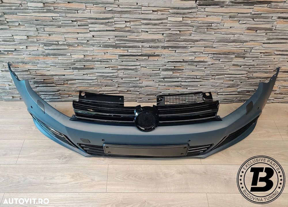 Bara Fata compatibila cu VW Golf 6 R20 Design pt Senzori Parcare - 7