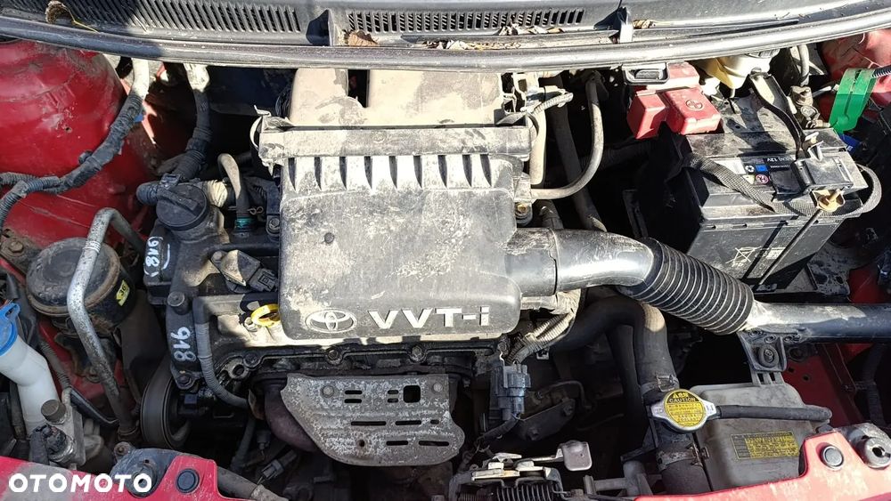 35532 toyota yaris II kompletny silnik 1.3 87 km 2SZFE - 1