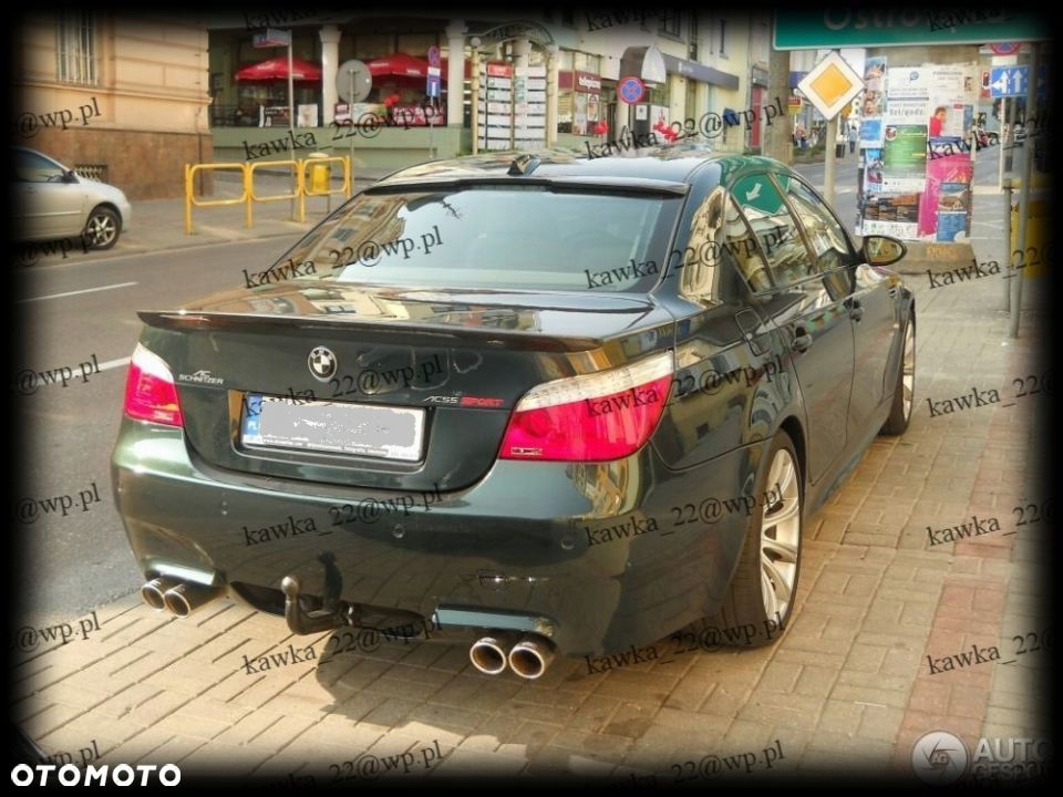 BMW 5 E60 SPOILER LOTKA SPOJLER NA SZYBĘ PODKŁAD!! - 11