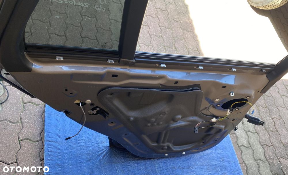 BMW X5 F15 A52 DRZWI LEWY TYŁ LEWE TYLNE KOMPLETNE SZYBA ZAMEK Do założenia - 2