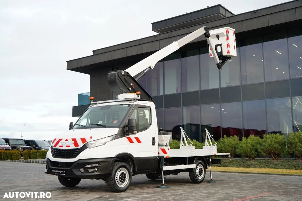Iveco DAILY 35-140 / AERIAL / KLUBB K26 BASIC LIFT / 4 STABILIZATOARE / MANUAL / 2020 R - 1