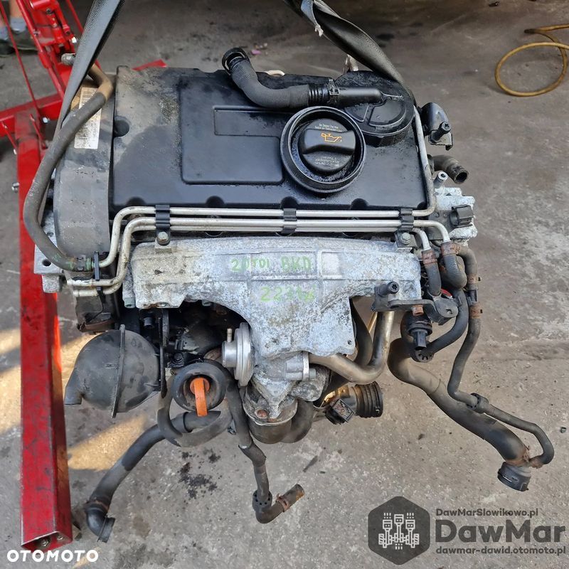 VW Silnik 2.0 TDI BKD 223 tyś. przebieg bez pompowtryskiwaczy - 1