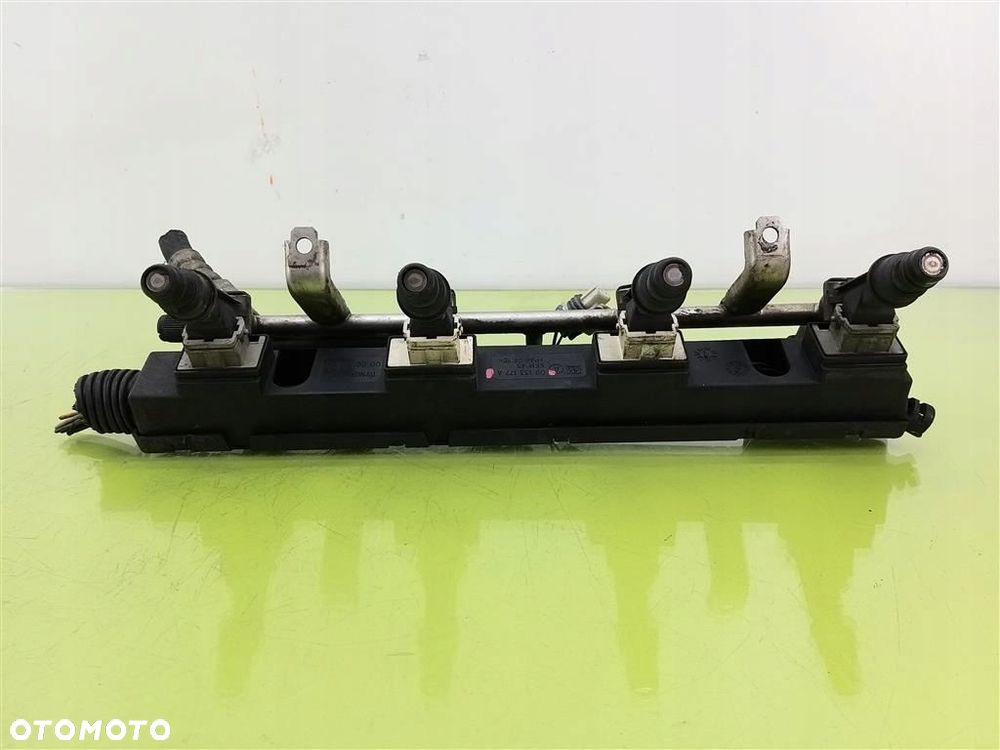 Listwa wtryskiwaczy Opel Astra II G 1998-2009 1,6 16V BENZYNA 09133177A - 5