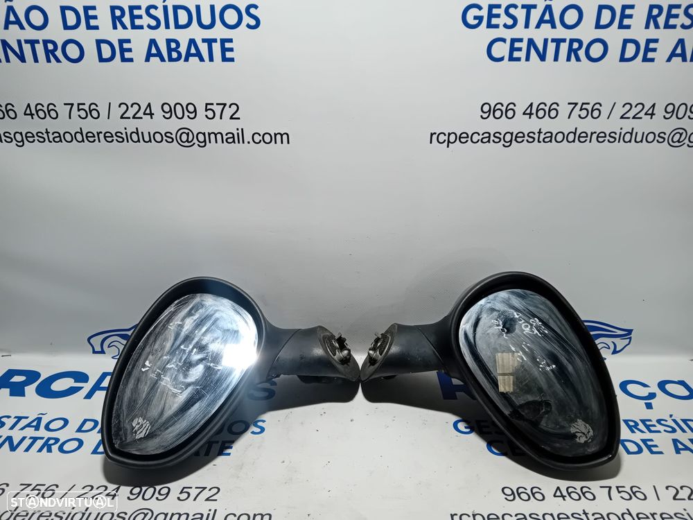 .Conjunto Espelho Retrovisor Direito Esquerdo Fiat Punto 199 Original - 2