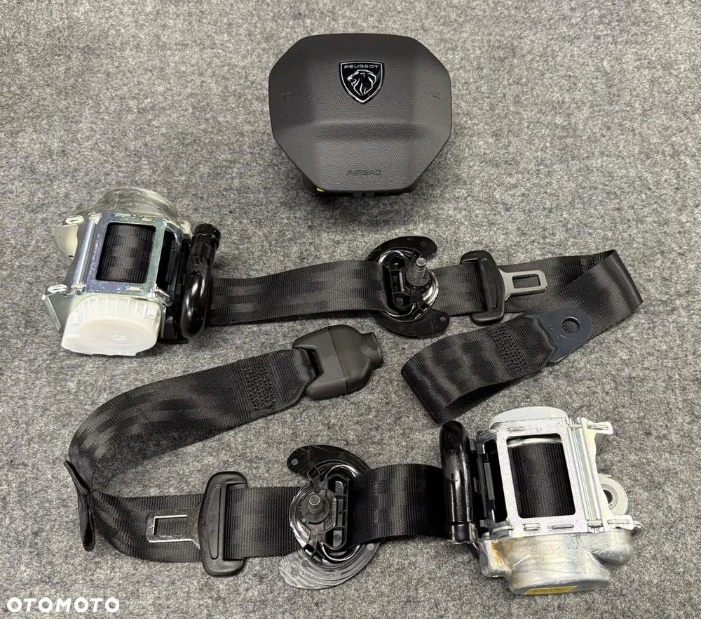 Peugeot Partner 3  Rifter 2024 2025 poduszka kierowcy airbag pasy napinacze