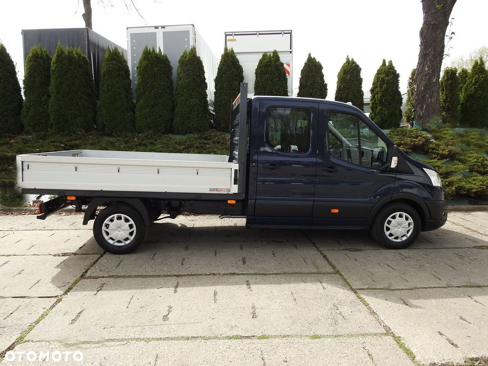 Ford TRANSIT SKRZYNIA PODWÓJNA KABINA DOKA 7 MIEJSC TEMPOMAT KLIMATYZACJA LEDY  130KM - 8