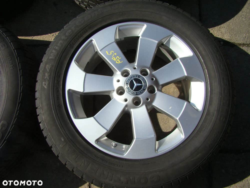 a395 5x112 Mercedes ML W166 W164 GLE W166 V167 R W251 8jx18 opony zima 255/55 R18 - 2