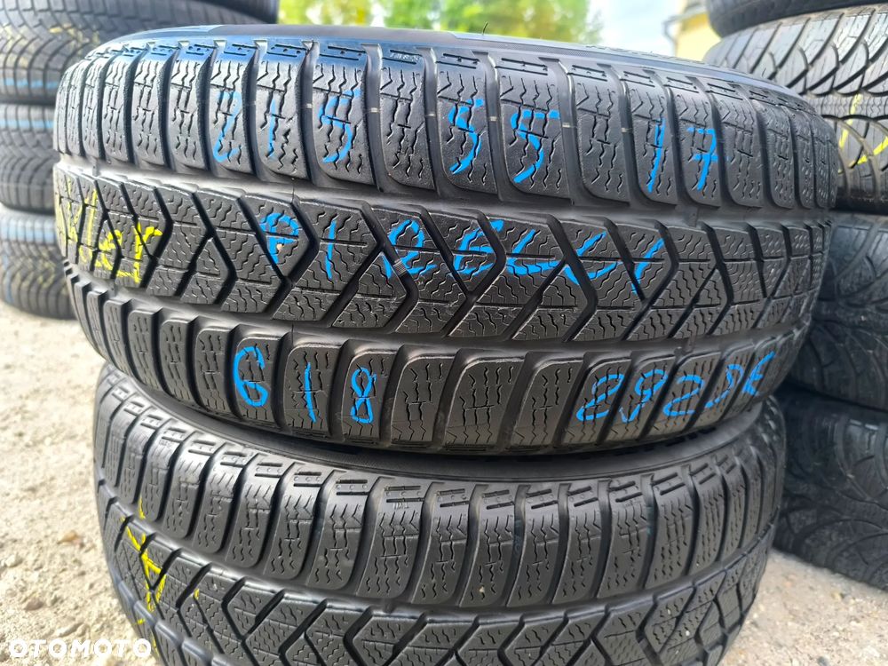 215/55R17 98V OPONY Zimowe Zima PIRELLI SOTTOZERO 3 WINTER 6mm Legnica ALU-RAD 215/55 - 2