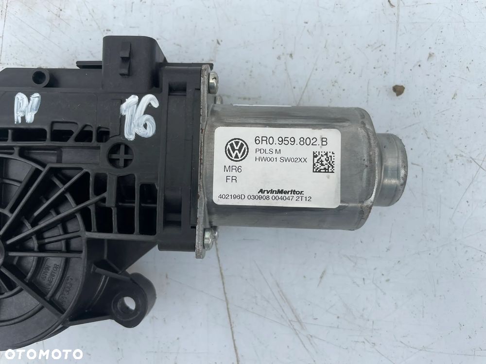 SILNICZEK SZYBY PRAWY PRZÓD SEAT IBIZA IV 6R0959802B - 2