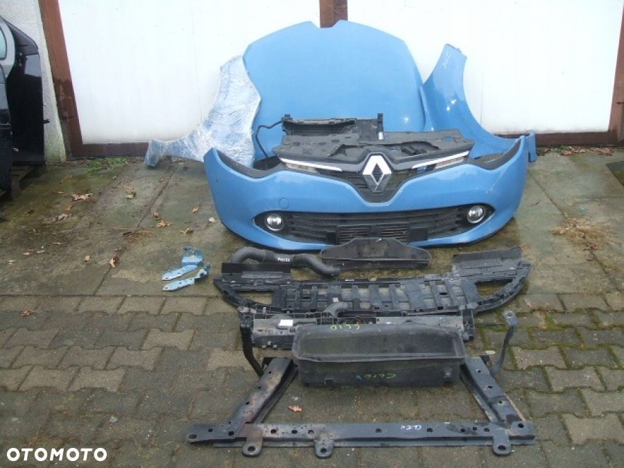 RENAULT CLIO IV MASKA BŁOTNIK ZDERZAK WZMOCNIENIE CZOŁOWE CHŁODNICE PRZÓD - 1