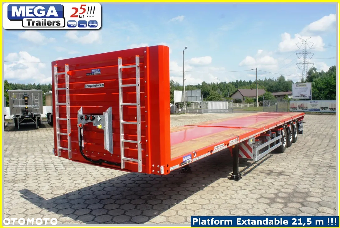 Inny TELEMEGA wysuw 7.50 m, 3 osie, ADR EX3- MEGA Trailers!! - 16