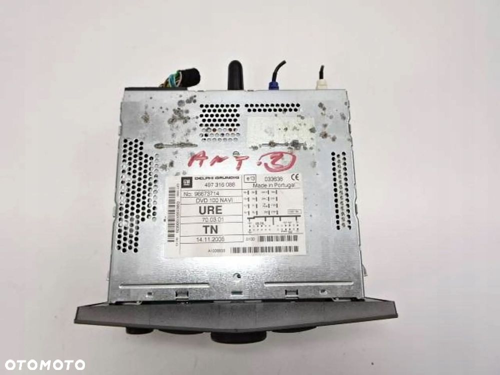 radio cd opel antara captiva - 6