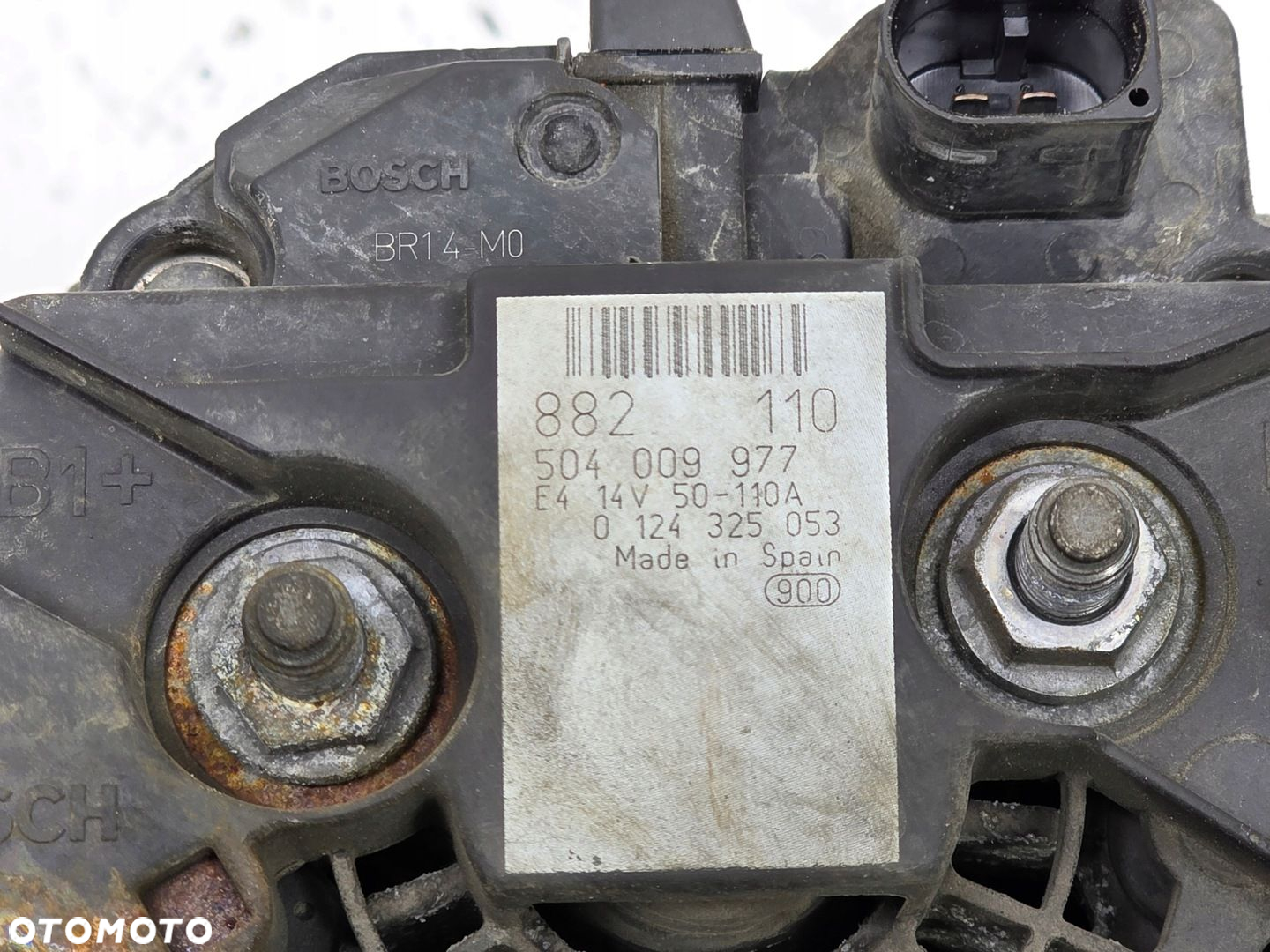 IVECO DAILY DUCATO 00-11 2.3 HPI ALTERNATOR BOSCH 110A 504009977 2 - 4