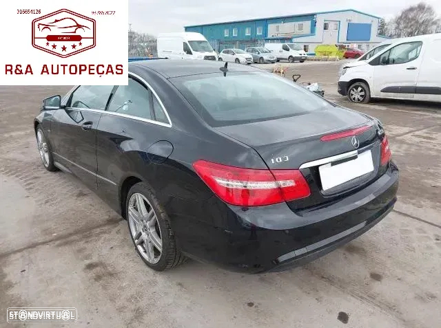 Mercedes Benz E220 Sport Coupe W207 Xenon - 651911 - Parachoques Frente Completa Rádio Jantes Faróis Portas Vidro Motor Tampa Mala Farolim Farolins 651.911  651 911 - 3