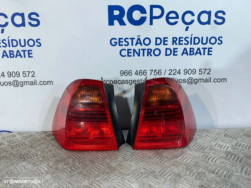 .Farolins Tras Traseiros Originais Esquerdo Direito BMW Serie 3 E91 Carrinha Touring 7160061 7160062 2004 - 2010 - 5