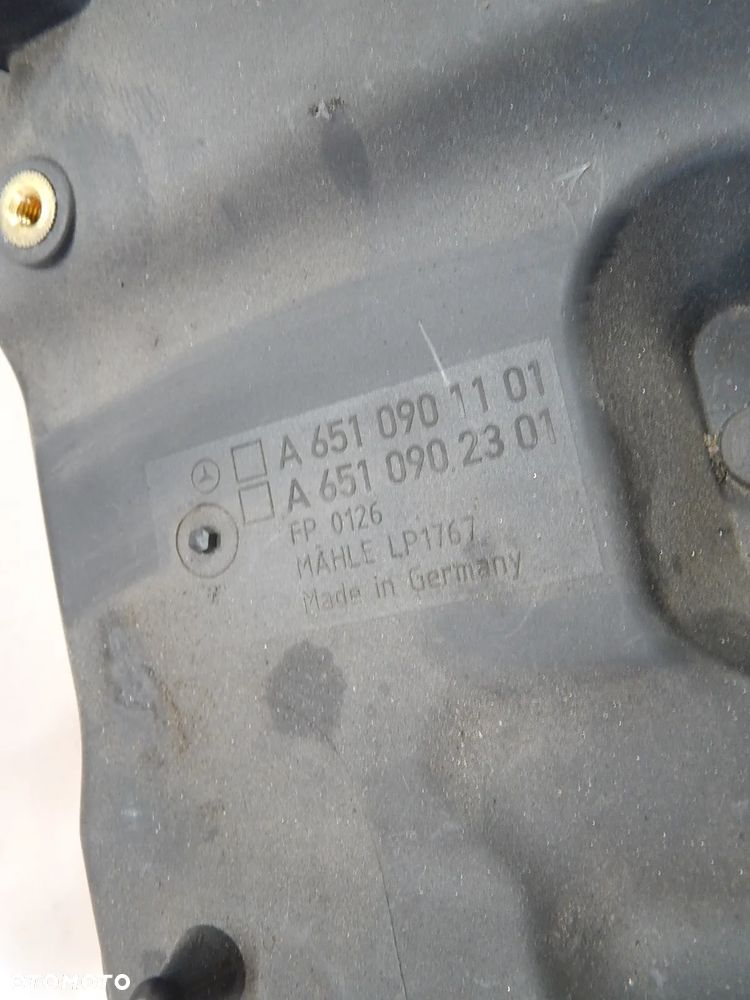 Obudowa dolot przewód rura filtra powietrza 2.2 CDi Mercedes E klasa 212 W212 Lift w207 w204 09-16 Łuków części - 5