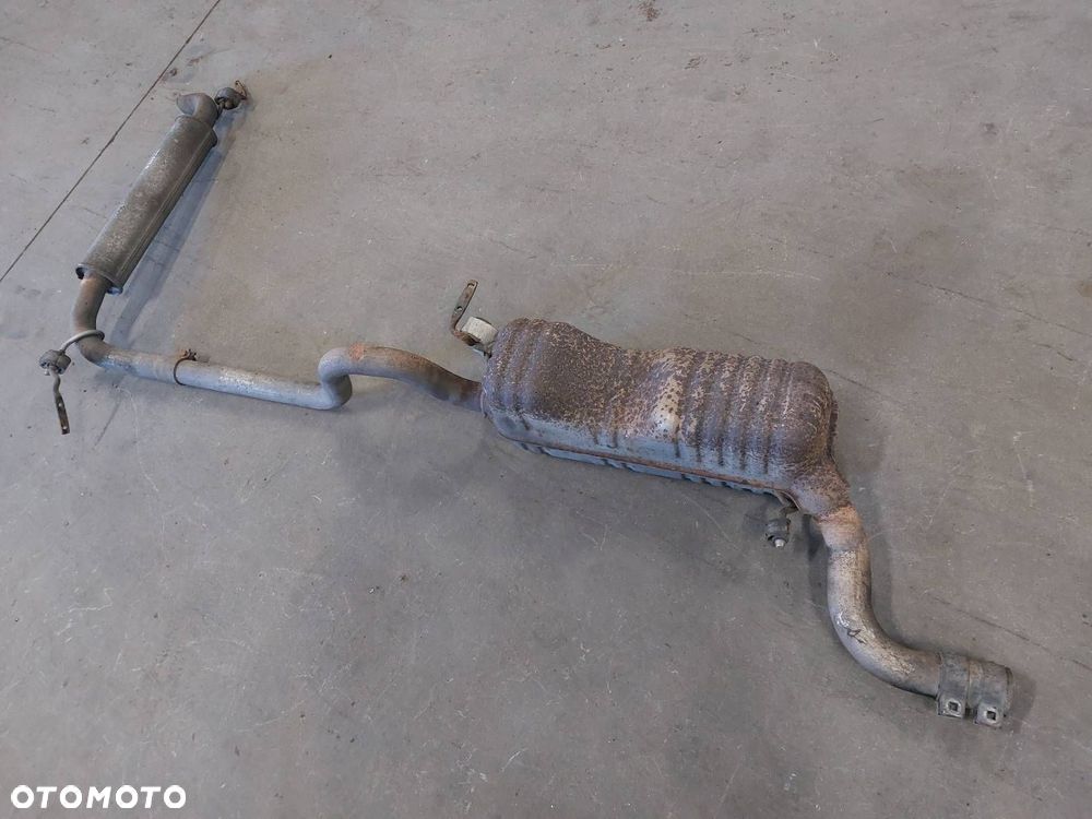 TŁUMIK WYDECH KOŃCOWY + ŚRODKOWY CHRYSLER GRAND VOYAGER IV 2.8 CRD - 1