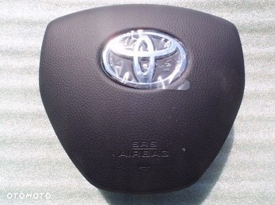 TOYOTA AURIS II 2 AIRBAG PODUSZKA KIEROWCY RYSY - 1