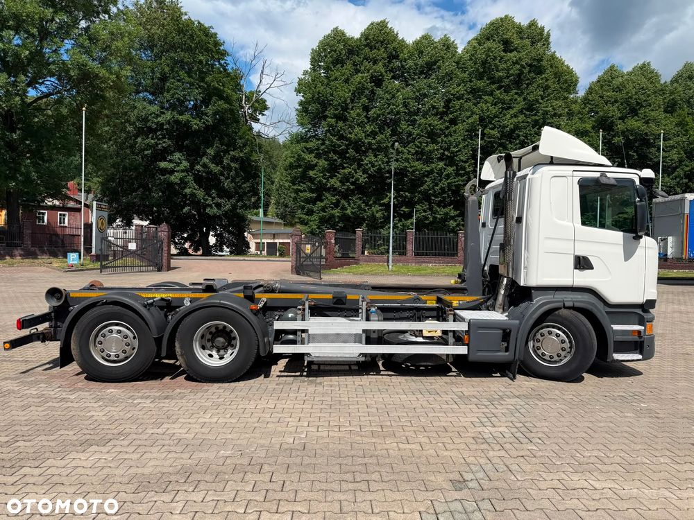 Scania R440 hakowiec, 6x2, MEILLER, pilot, 490 t.km.! - 9