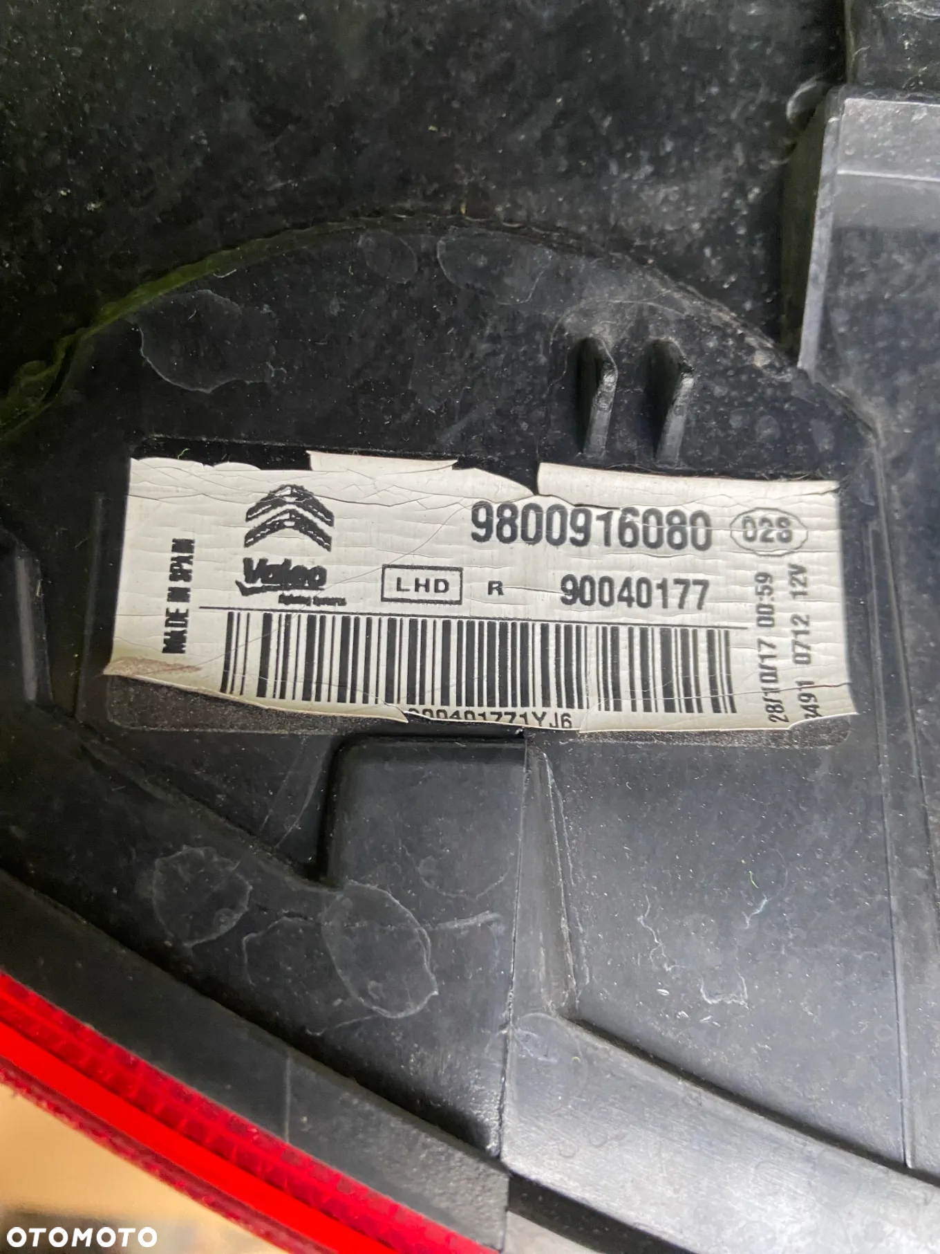 CITROEN C4 CACTUS 14-17  lampa prawy tył, ładna, europa. - 13