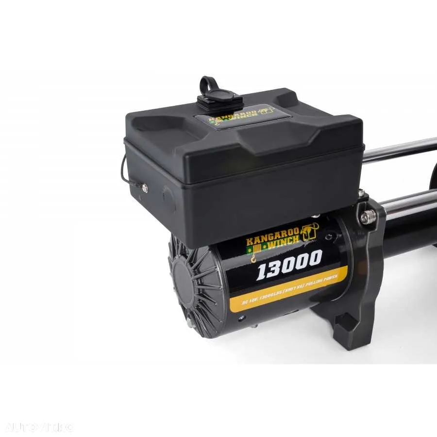 Troliu electric KANGAROOWINCH K13000  (trage 5897 kg), cablu otel - 6