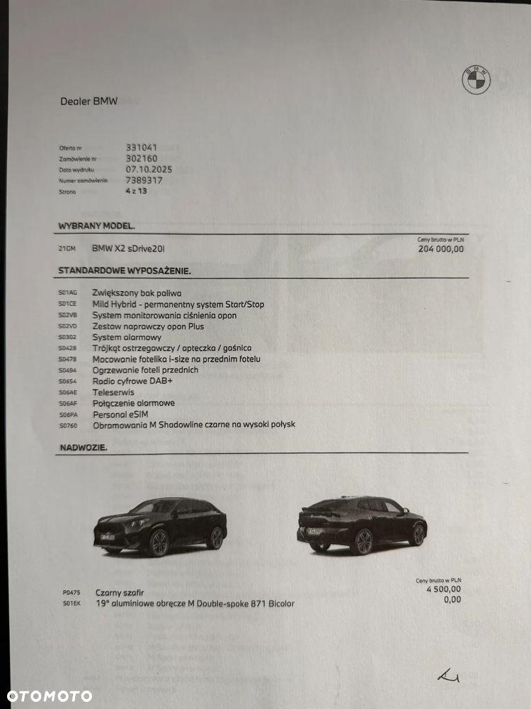 BMW X2 sDrive20i mHEV M Sport - 12