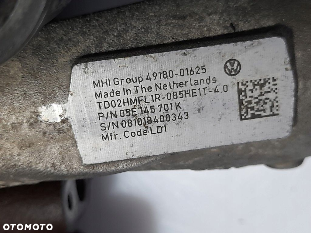 IBIZA 2019 POLO 2G A1 82A T-CROSS TURBINA TURBOSPRĘŻARKA 1,5 TSI 05E145701K - 7
