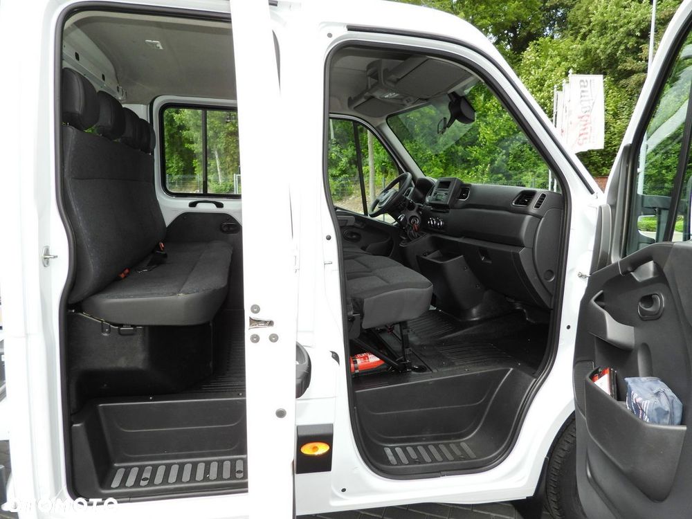 Opel MOVANO WYWROTKA PODWÓJNA KABINA DOKA 7 MIEJSC LEDY BLIŹNIACZE KOŁA KLIMATYZACJA  145KM - 38