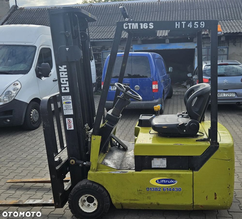 Wózek Widłowy Clark CTS16M Akumulatorowy Duplex 3.2m 1.6t - 2