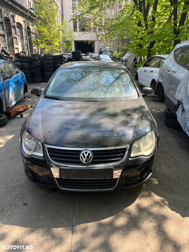 Bara fata completa VW Volkswagen EOS cabrio negru 2006